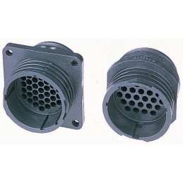 1 pcs - TE Connectivity Circular Connector, 24 Contacts, Panel Mount, Plug, Female, CPC Series 1 Series