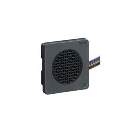 1 pcs : XVSV7BBP - Piezo Buzzers & Audio Indicators Editable Alarm, DIN72, 12-24VDC PNP, Black