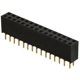 1 pcs - Samtec SSW Series Straight Through Hole Mount PCB Socket, 30-Contact, 2-Row, 2.54mm Pitch, Solder Termination