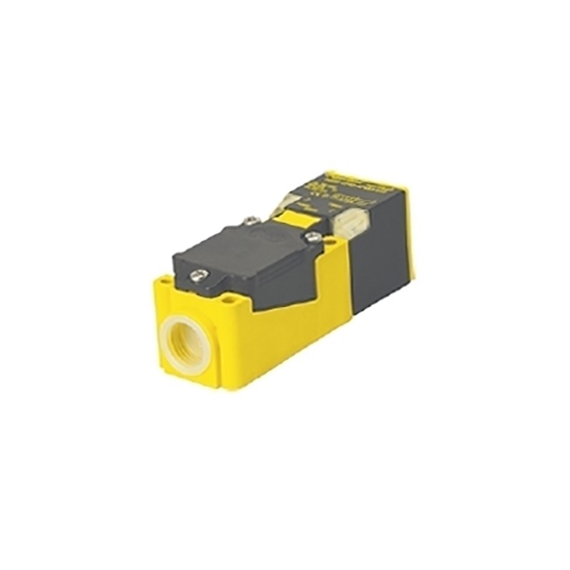 1 pcs - Turck Inductive Block-Style Proximity Sensor, 30 mm Detection, 20 - 250 V ac, IP67