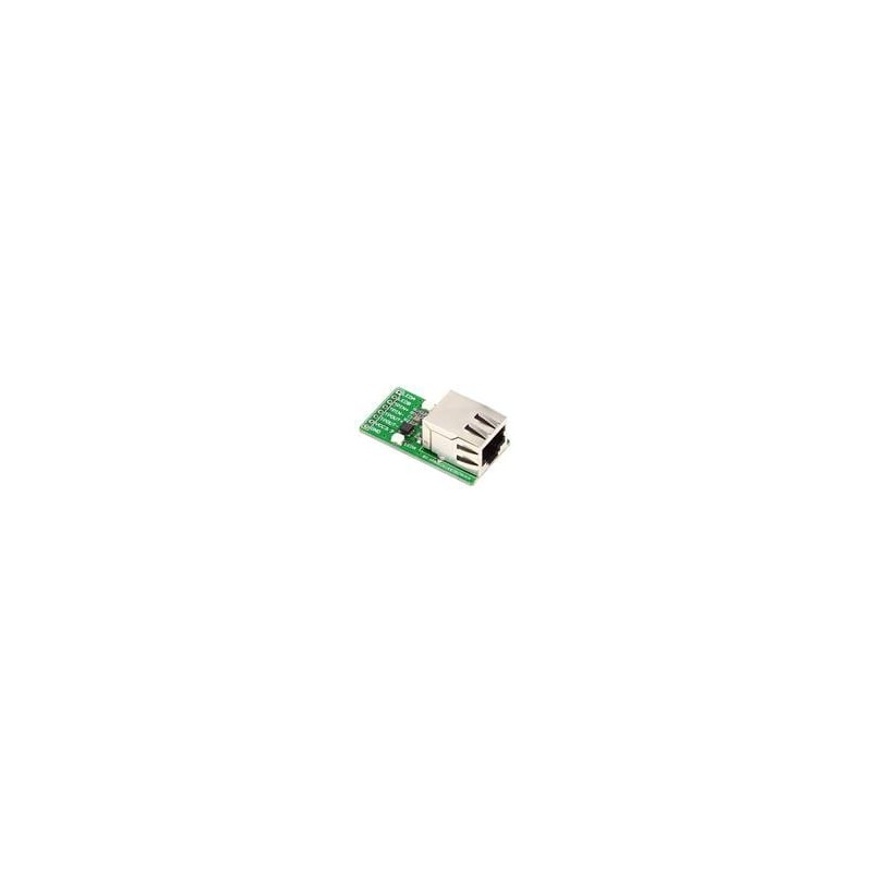1 pcs : MIKROE-224 - Ethernet Development Tools ETHERNET CONNECTOR ADAPTER BOARD