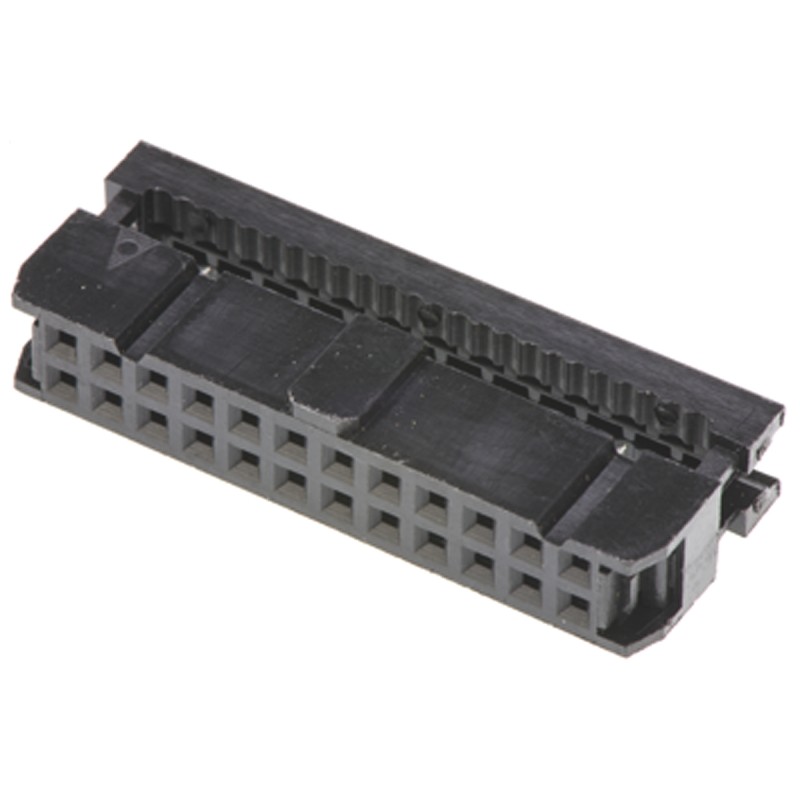 1 pcs - Amphenol ICC 24-Way IDC Connector Socket for Cable Mount, 2-Row