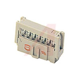 1 pcs - HARTING 6-Way IDC Connector Socket, 2-Row