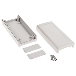 1 pcs - RS PRO Light Grey Polycarbonate Enclosure, IP53, 120.8 x 60.7 x 40.2mm