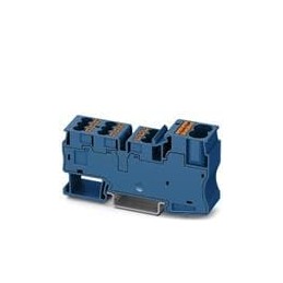 1 pcs : 3002368 - DIN Rail Terminal Blocks PT 2X10/9X4 BU