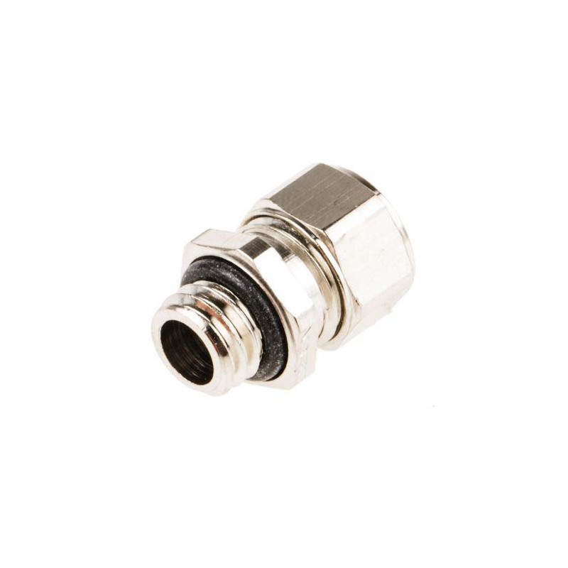 1 pcs - SES Sterling A1 Series Metallic Nickel Plated Brass Cable Gland, PG16 Thread, 8mm Min, 15mm Max, IP68