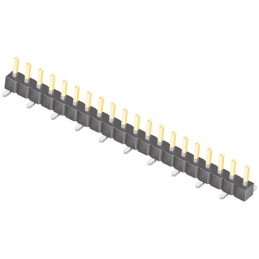 1 pcs - Samtec TSM Series Straight Surface Mount Pin Header, 20 Contact(s), 2.54mm Pitch, 1 Row(s), Unshrouded