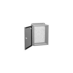 1 pcs : EJ1486 - Electrical Enclosures Eclipse Junior encl w/ panel - 14 x 8 x 6 - Steel/Gray - N4,12
