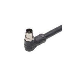 1 pcs : 1205000253 - Sensor Cables / Actuator Cables M12 Single-Ended Cordset 4 Poles Male (90) to Pigtail 14 AWG Black 10m Lngt