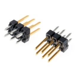 800 pcs - Molex C-Grid III Series Straight Through Hole Pin Header, 6 Contact(s), 2.54mm Pitch, 2 Row(s), Unshrouded