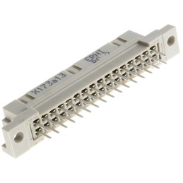 82 pcs - ERNI 32 Way 2.54mm Pitch Class C2, 2 Row, Straight DIN 41612 Connector, Socket