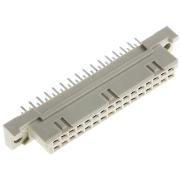 82 pcs - ERNI 32 Way 2.54mm Pitch Class C2, 2 Row, Straight DIN 41612 Connector, Socket