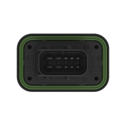 84 pcs - TE Connectivity 1-23781 Series Vertical Panel Mount PCB Header, 10 Contact(s), 6mm Pitch, 2 Row(s), Shrouded