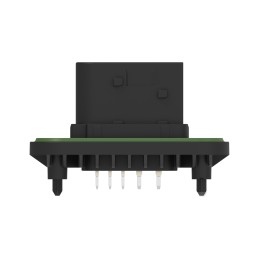 84 pcs - TE Connectivity 1-23781 Series Vertical Panel Mount PCB Header, 10 Contact(s), 6mm Pitch, 2 Row(s), Shrouded