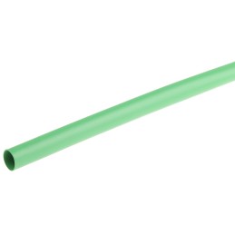 1 pcs - TE Connectivity Heat Shrink Tubing, Green 6.4mm Sleeve Dia. x 1.2m Length 2:1 Ratio, RNF-100 Series