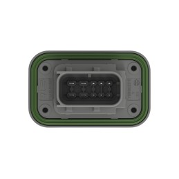 84 pcs - TE Connectivity 2-23781 Series Vertical Panel Mount PCB Header, 10 Contact(s), 6mm Pitch, 2 Row(s), Shrouded