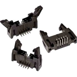 84 pcs - Wurth Elektronik WR-BHD Series Right Angle PCB Header, 34 Contact(s), 2.54mm Pitch, 2 Row(s)