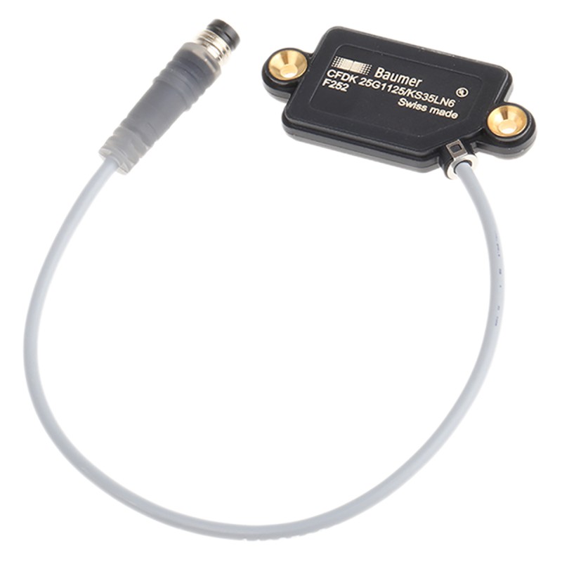 1 pcs - Baumer Capacitive Block-Style Proximity Sensor, 15 mm Detection, PNP Output, 10 - 30 V dc, IP65