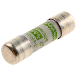 10 pcs - Mersen 25A Ceramic Cartridge Fuse, 10 x 38mm
