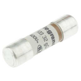10 pcs - Legrand 32A Slow-Blow Ceramic Cartridge Fuse, 10 x 38mm
