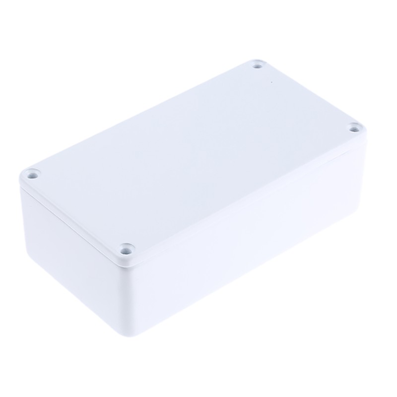 1 pcs - CAMDENBOSS 5000 Series White Die Cast Aluminium Enclosure, IP54, White Lid, 120 x 66 x 40mm
