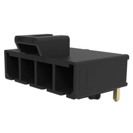 90 pcs - Molex Mega-Fit Series Right Angle Through Hole PCB Header, 3 Contact(s), 5.7mm Pitch, 1 Row(s), Shrouded