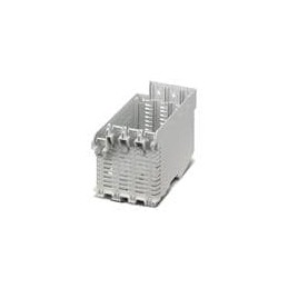 1 pcs : 1158978 - Enclosures for Industrial Automation ME-IO 75 2 LEB 10U TBUS 7035