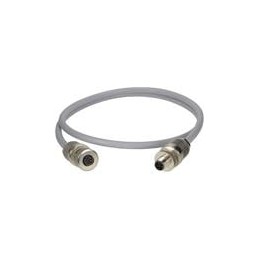 1 pcs : 2133A7A8523200 - Sensor Cables / Actuator Cables M12 Power L-code Cable Assembly, 4+FE, Female to Male Double Ended, Uns