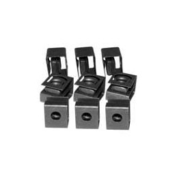 1 pcs : 1421NP250 - Racks & Rack Cabinet Accessories 10-32 Clip Nuts for Round/Pack 250/Zinc