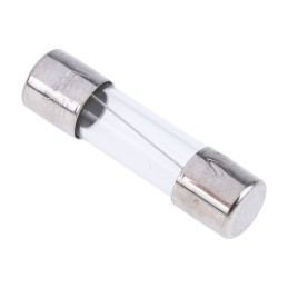 10 pcs - RS PRO 2A T Glass Cartridge Fuse, 5 x 20mm