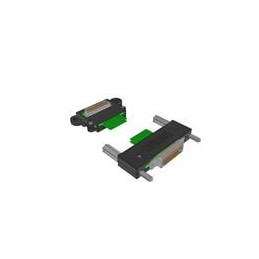 1 pcs : HQDP-020-40.00-TTL-TEU-5-B - Ribbon Cables / IDC Cables 0.50 mm Q Pairs Twinax Cable Assemblies