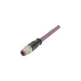 1 pcs : 21348889487100 - Sensor Cables / Actuator Cables M12-B 4PIN M/F STRT DBL END 10.0M PUR