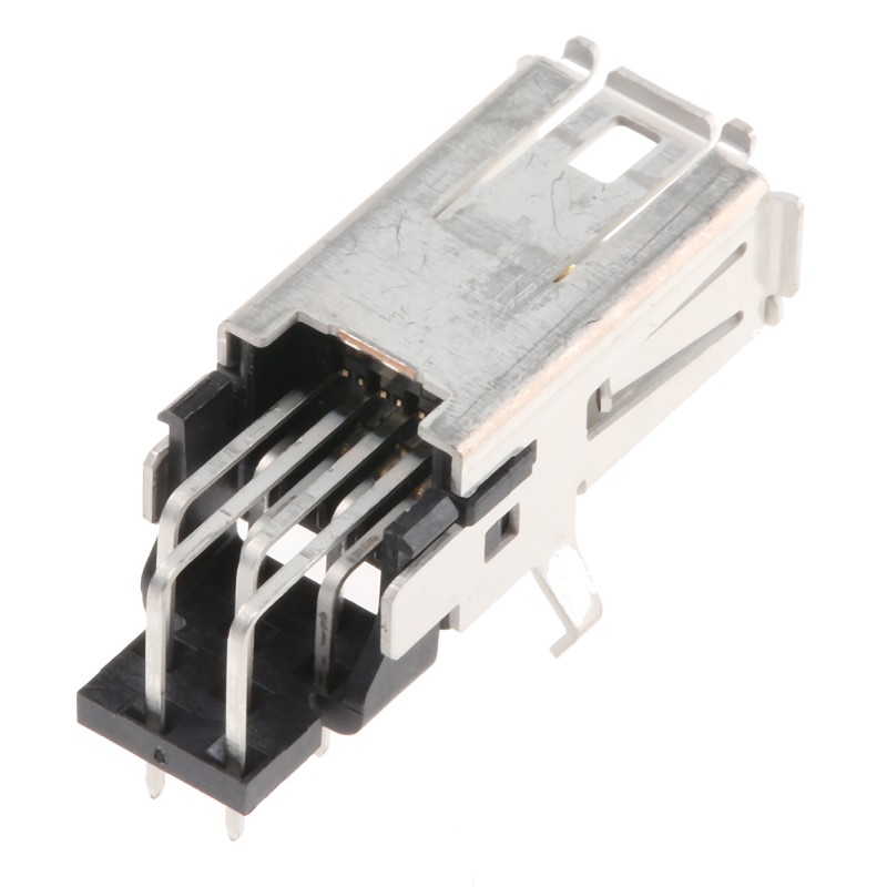 900 pcs - TE Connectivity Through Hole Mini I/O Connector Female