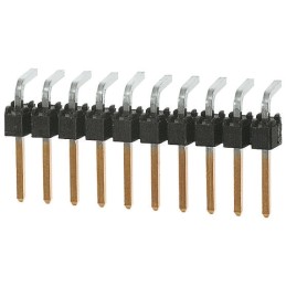 900 pcs - Molex C-Grid III Series Right Angle Through Hole Pin Header, 12 Contact(s), 2.54mm Pitch, 1 Row(s), Unshrouded