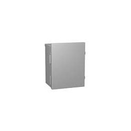 1 pcs : C3R16166HCLO - Electrical Enclosures Type 3R Hinge Lift Off Cover - 16 x 16 x 6 - Steel/Gray