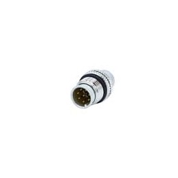 1 pcs : 858-008-103RLS1 - Circular Metric Connectors M12 8 P M S/C CBL MNT SHLD G/F