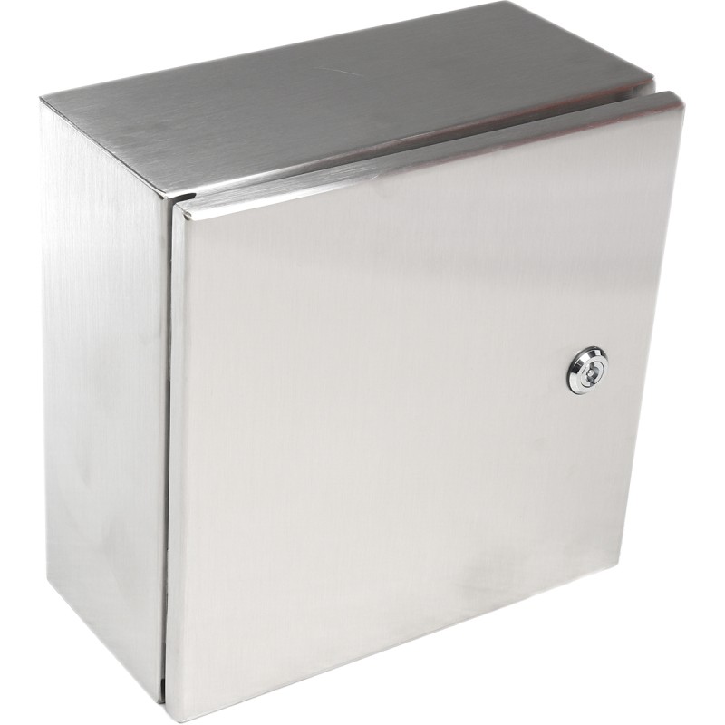 1 pcs - RS PRO 304 Stainless Steel Wall Box, IP66, 300 mm x 300 mm x 150mm