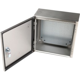 1 pcs - RS PRO 304 Stainless Steel Wall Box, IP66, 300 mm x 300 mm x 150mm