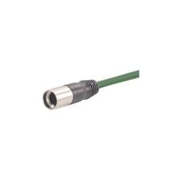 1 pcs : 21375200F02100 - Sensor Cables / Actuator Cables M17 17pole straight female open 10m PUR