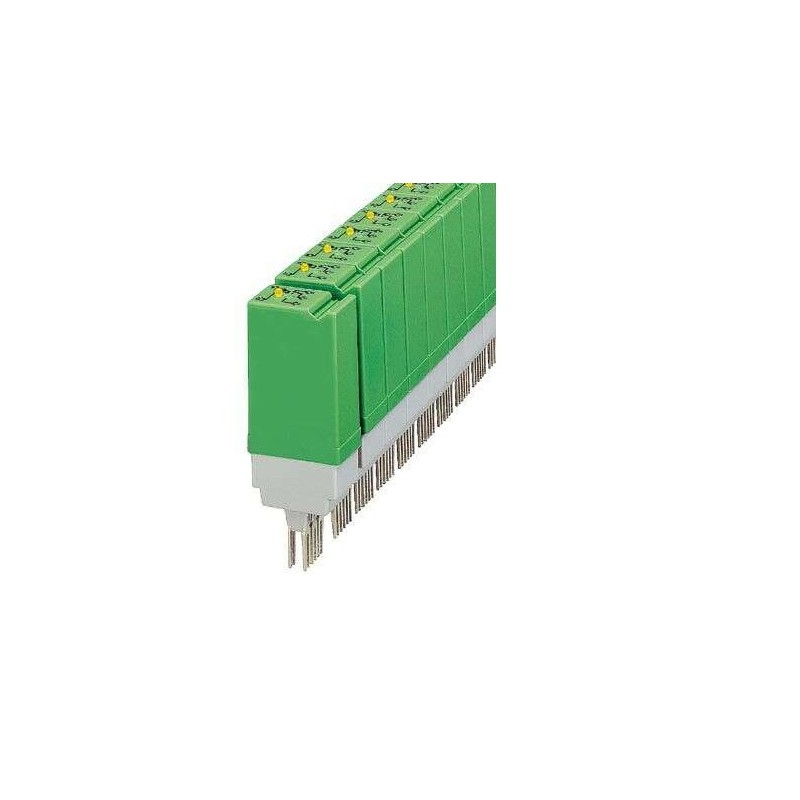 10 pcs - Phoenix Contact ST-REL3-KG 24/21 Series Relay Module, 24V ac/dc Coil, SPDT