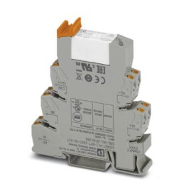 10 pcs - Phoenix Contact PLC-RPT Series Relay Module, DIN Rail Mount, 24V dc Coil, SPST, 800A Load