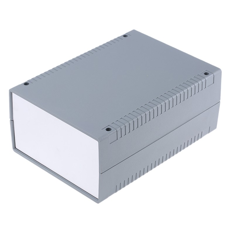 1 pcs - RS PRO Grey ABS Instrument Case, 190 x 140 x 80mm