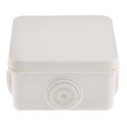 1 pcs - Legrand Plexo Series White Plastic Junction Box, IP55, 80 x 80 x 45mm