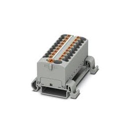 1 pcs : 3273768 - DIN Rail Terminal Blocks PTFIX 10/18X4-NS35A GY