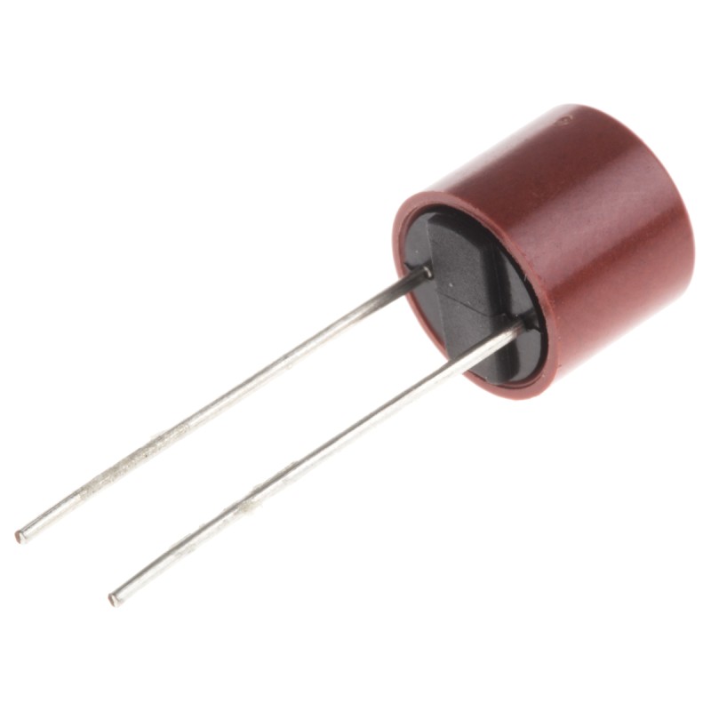 10 pcs - WickmannPC Board Non Resettable Fuse, Radial 500mA, 250V ac