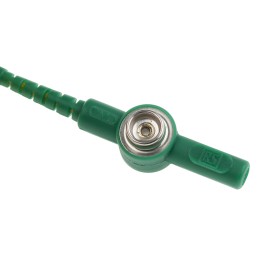 1 pcs - RS PRO ESD Earthing Wire Stud With 10 mm Banana Socket, 10 mm Stud