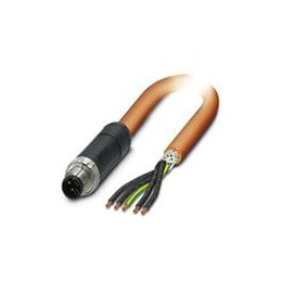 1 pcs : 1414880 - Sensor Cables / Actuator Cables 5POS Power Cable Orange 10m