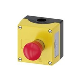 1 pcs : 3SU18010NE004AB2 - Emergency Stop Switches / E-Stop Switches ENCLOSURE PLASTIC. 1 COMMAND POINT