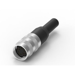 1 pcs - RS PRO 12 Pole Din, 3A, 60 V IP40, Screw Lock, Female, Cable Mount