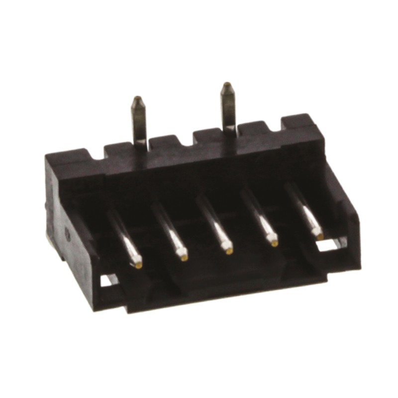 10 pcs - TE Connectivity AMP CT Series Straight Surface Mount PCB Header, 5 Contact(s), 2.0mm Pitch, 1 Row(s), Shrouded